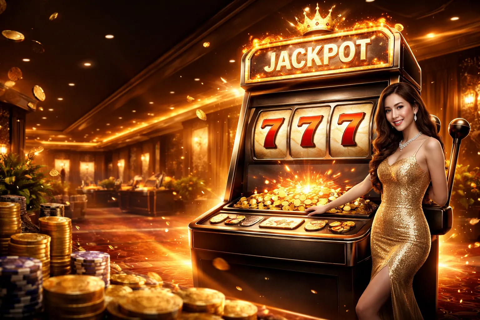 Hình nền sòng bạc Okbet Slot